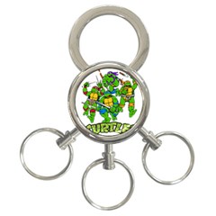 Teenage Mutant Ninja Turtles 3-ring Key Chain by Mog4mog4