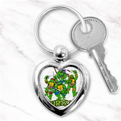 Teenage Mutant Ninja Turtles Key Chain (heart) by Mog4mog4