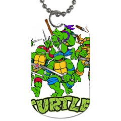 Teenage Mutant Ninja Turtles Dog Tag (one Side) by Mog4mog4