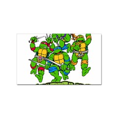 Teenage Mutant Ninja Turtles Sticker Rectangular (100 Pack) by Mog4mog4