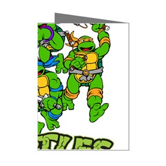 Teenage Mutant Ninja Turtles Mini Greeting Cards (pkg Of 8) by Mog4mog4