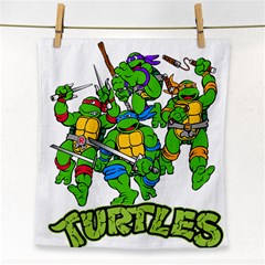 Teenage Mutant Ninja Turtles Face Towel by Mog4mog4