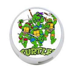 Teenage Mutant Ninja Turtles 4-port Usb Hub (one Side) by Mog4mog4