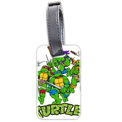 Teenage Mutant Ninja Turtles Luggage Tag (two Sides) by Mog4mog4