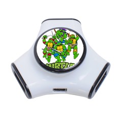 Teenage Mutant Ninja Turtles 3-port Usb Hub by Mog4mog4