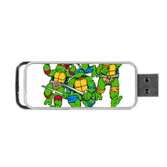 Teenage Mutant Ninja Turtles Portable Usb Flash (one Side) by Mog4mog4