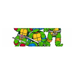 Teenage Mutant Ninja Turtles Oblong Satin Scarf (16  X 60 ) by Mog4mog4