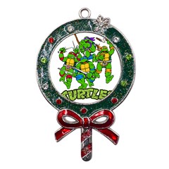 Teenage Mutant Ninja Turtles Metal X mas Lollipop With Crystal Ornament by Mog4mog4