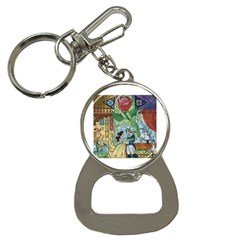 Beauty Stained Glass Bottle Opener Key Chain by Mog4mog4