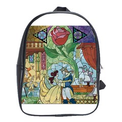 Beauty Stained Glass School Bag (large) by Mog4mog4