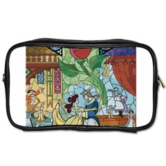 Beauty Stained Glass Toiletries Bag (two Sides) by Mog4mog4