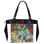 Beauty Stained Glass Oversize Office Handbag (2 Sides) Back