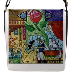 Beauty Stained Glass Flap Closure Messenger Bag (s) by Mog4mog4