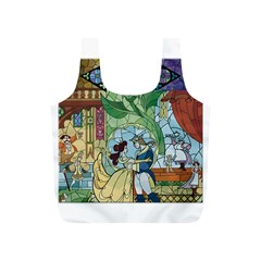 Beauty Stained Glass Full Print Recycle Bag (s) by Mog4mog4