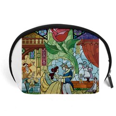 Beauty Stained Glass Accessory Pouch (large) by Mog4mog4