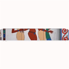 Egypt Fresco Mural Decoration Small Bar Mat by Mog4mog4