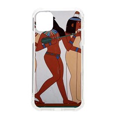 Egypt Fresco Mural Decoration Iphone 11 Tpu Uv Print Case by Mog4mog4