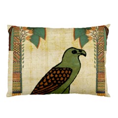 Egyptian Paper Papyrus Bird Pillow Case (two Sides) by Mog4mog4