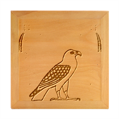 Egyptian Paper Papyrus Bird Wood Photo Frame Cube by Mog4mog4