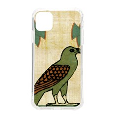 Egyptian Paper Papyrus Bird Iphone 11 Tpu Uv Print Case by Mog4mog4