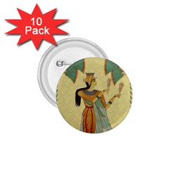 Egyptian Design Man Artifact Royal 1 75  Buttons (10 Pack) by Mog4mog4