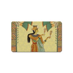 Egyptian Design Man Artifact Royal Magnet (name Card) by Mog4mog4