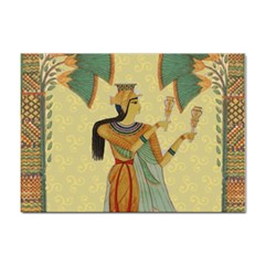 Egyptian Design Man Artifact Royal Sticker A4 (10 Pack) by Mog4mog4