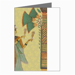 Egyptian Design Man Artifact Royal Greeting Cards (pkg Of 8) by Mog4mog4