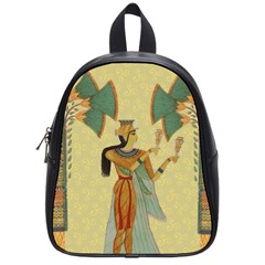 Egyptian Design Man Artifact Royal School Bag (small)