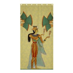 Egyptian Design Man Artifact Royal Shower Curtain 36  X 72  (stall)  by Mog4mog4