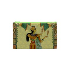 Egyptian Design Man Artifact Royal Cosmetic Bag (xs) by Mog4mog4