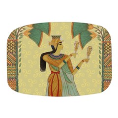 Egyptian Design Man Artifact Royal Mini Square Pill Box