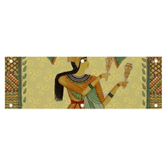 Egyptian Design Man Artifact Royal Banner And Sign 6  X 2  by Mog4mog4