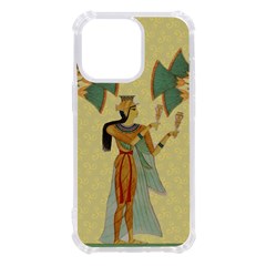 Egyptian Design Man Artifact Royal Iphone 13 Pro Tpu Uv Print Case