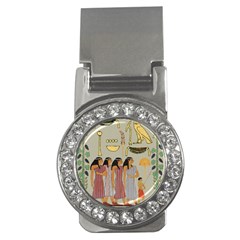 Egyptian Paper Women Child Owl Money Clips (cz)  by Mog4mog4