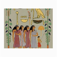 Egyptian Paper Women Child Owl Small Glasses Cloth (2 Sides) by Mog4mog4