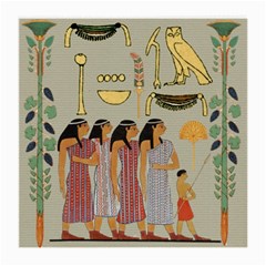 Egyptian Paper Women Child Owl Medium Glasses Cloth by Mog4mog4