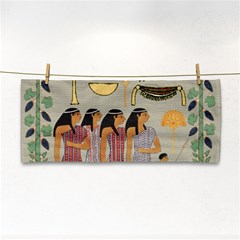 Egyptian Paper Women Child Owl Hand Towel by Mog4mog4