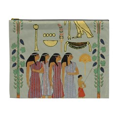 Egyptian Paper Women Child Owl Cosmetic Bag (xl) by Mog4mog4