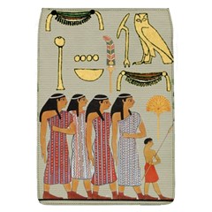 Egyptian Paper Women Child Owl Removable Flap Cover (l) by Mog4mog4