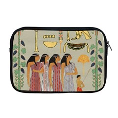 Egyptian Paper Women Child Owl Apple Macbook Pro 17  Zipper Case by Mog4mog4