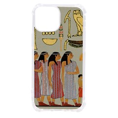 Egyptian Paper Women Child Owl Iphone 13 Mini Tpu Uv Print Case