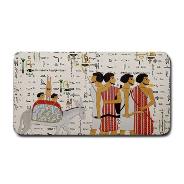 Egyptian Design Men Worker Slaves Medium Bar Mat