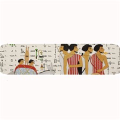 Egyptian Design Men Worker Slaves Large Bar Mat by Mog4mog4