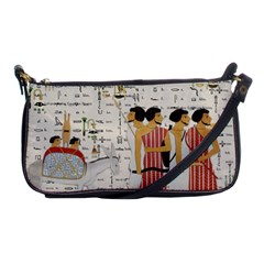 Egyptian Design Men Worker Slaves Shoulder Clutch Bag by Mog4mog4