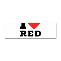 I Love Red Bean Sticker Bumper (10 Pack) by ilovewhateva