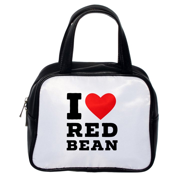 I love red bean Classic Handbag (One Side)