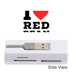 I love red bean Memory Card Reader (Stick) Front