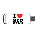 I love red bean Portable USB Flash (One Side) Front