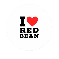 I Love Red Bean Mini Round Pill Box by ilovewhateva